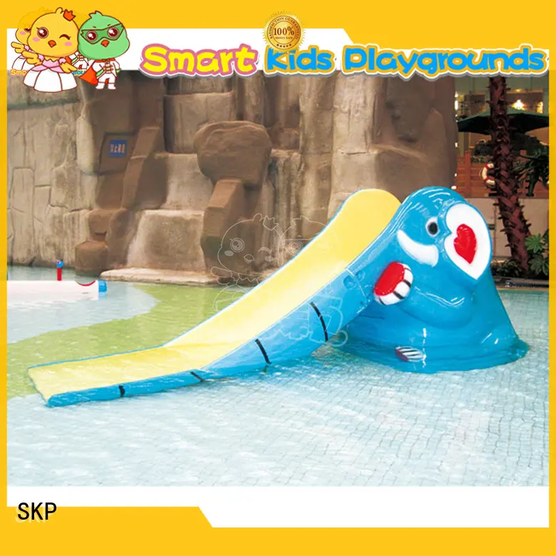 popular water park equipment slide simple assembly for plaza 1