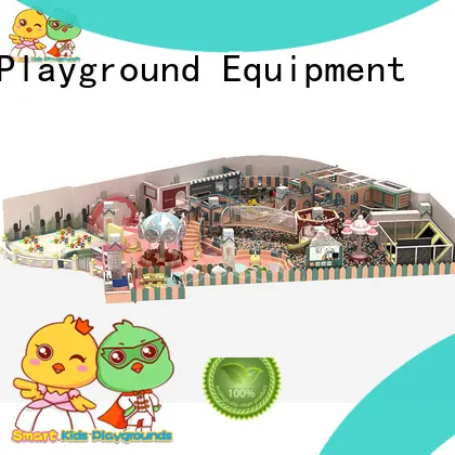 SKP customized wooden playground equipment for fitness for play centre 1