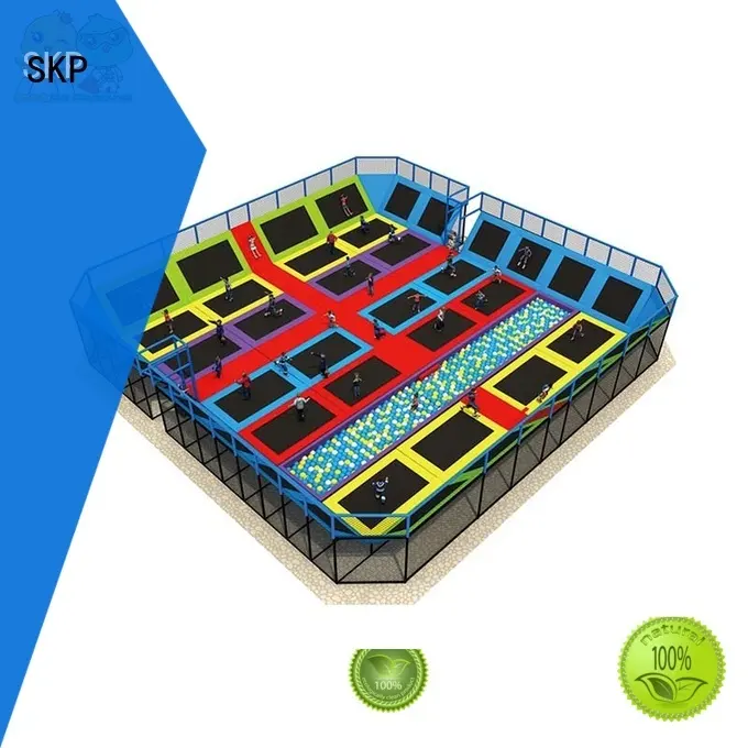 SKP indoor trampoline park for fitness for Kindergarten 1