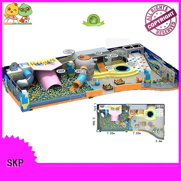 SKP Customized maze equipment Slide for plaza 1