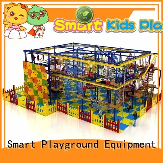 SKP playground rope play equipment for challenge for playground 1