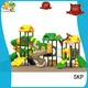 stable plastic slide wooden wholesale for kindergarten 1