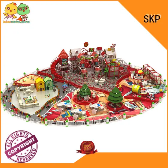 SKP customized Christmas theme playground for kids fun for indoor play area 1