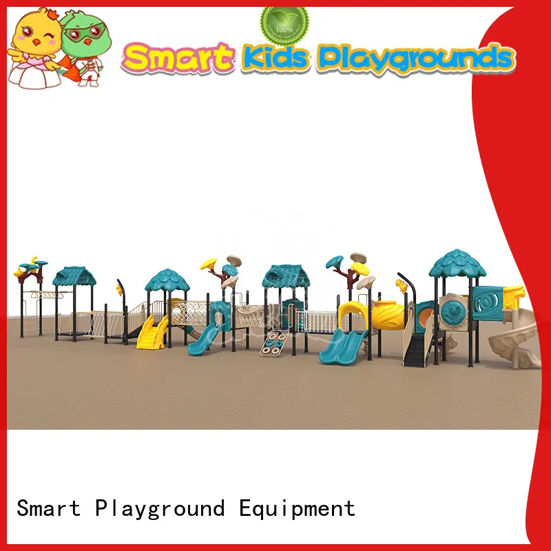 SKP playground plastic slide directly sale for residential area 1
