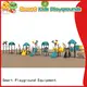 SKP playground plastic slide directly sale for residential area 1