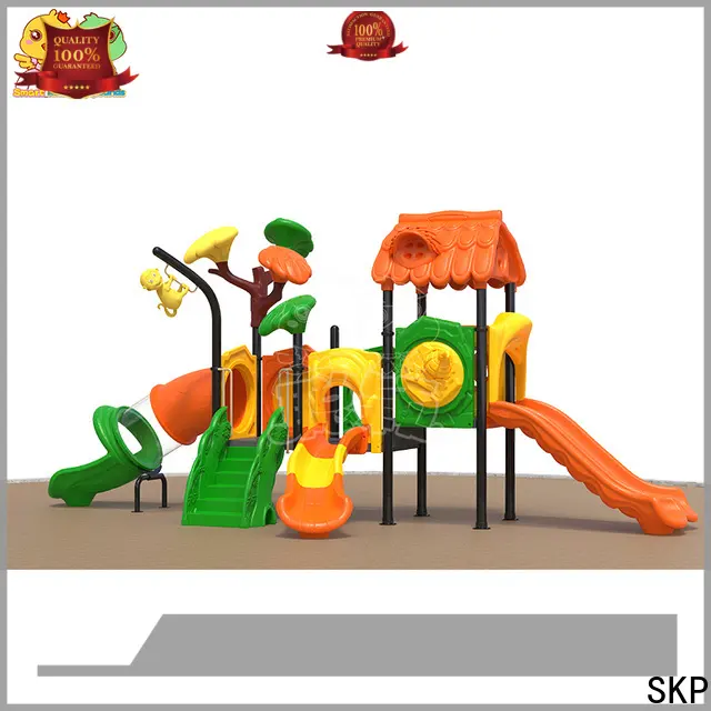 SKP high quality plastic slide factory for residential area 1