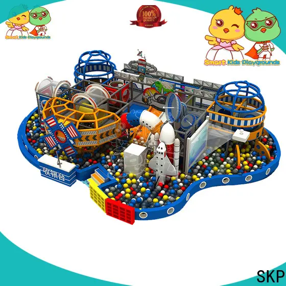 SKP amusement space theme playground factory price for plaza 1