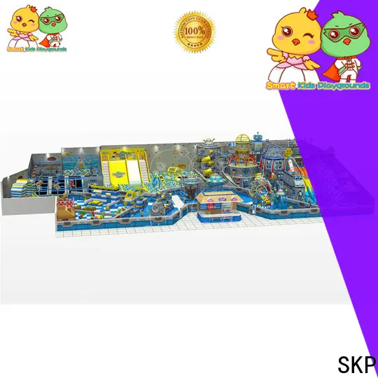 National standard space theme playground maze Slide for play centre 1