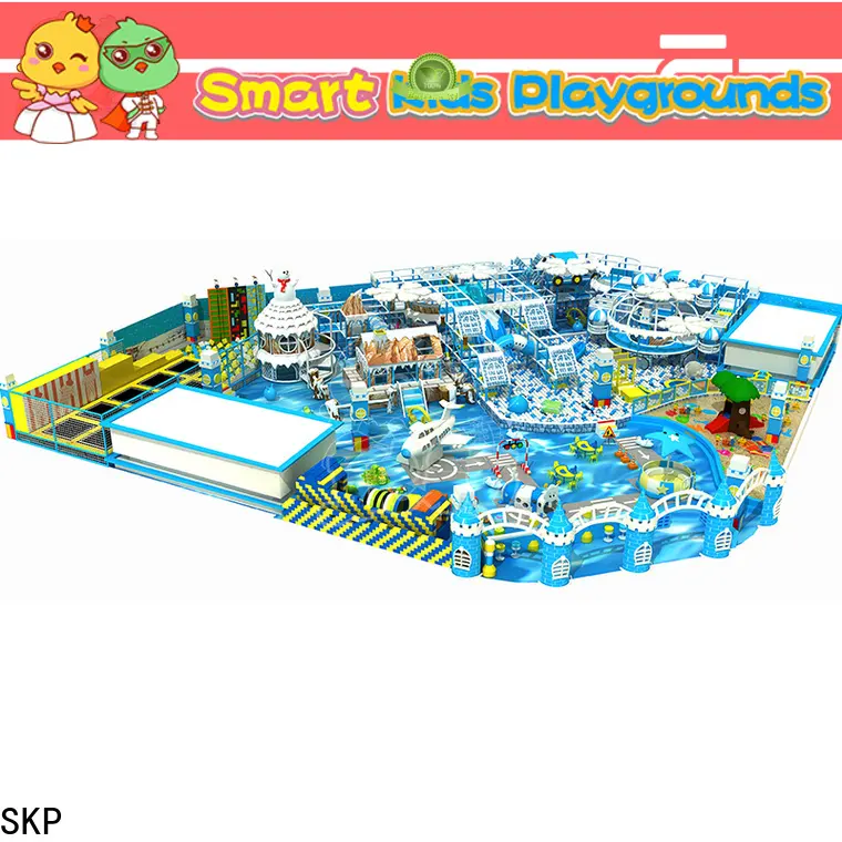 SKP snow theme playground wholesale for Kids care center 1
