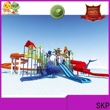 SKP slide water park equipment simple assembly for playground 1