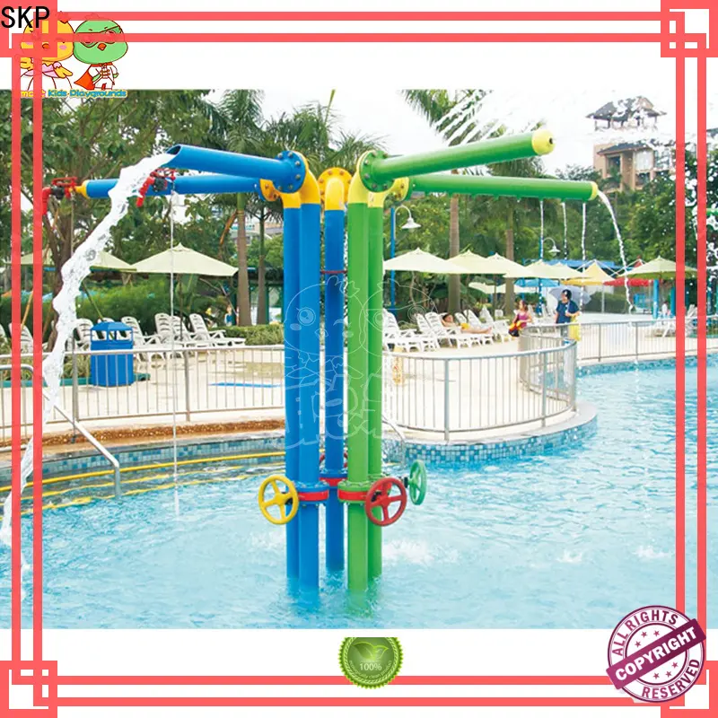 SKP slide water park playground simple assembly for plaza 1