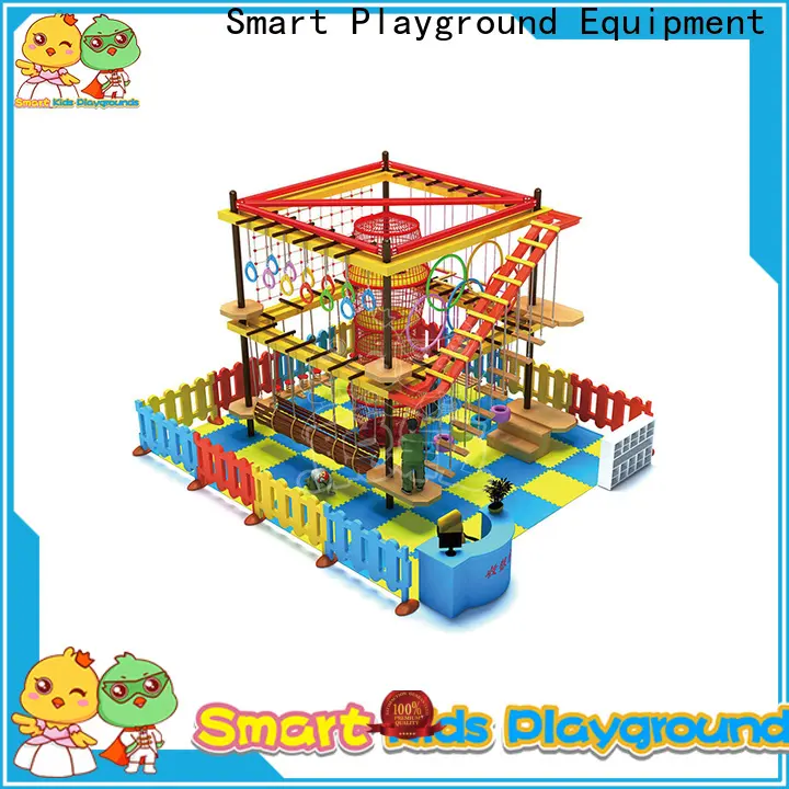 SKP customized rope play equipment for challenge for plaza 1