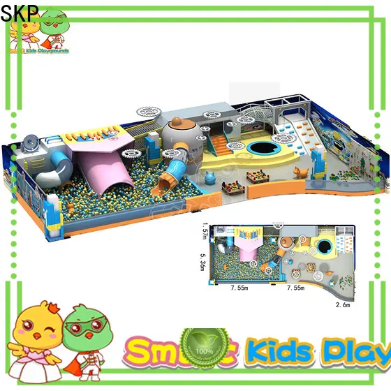 Customized maze equipment park Slide for plaza 1