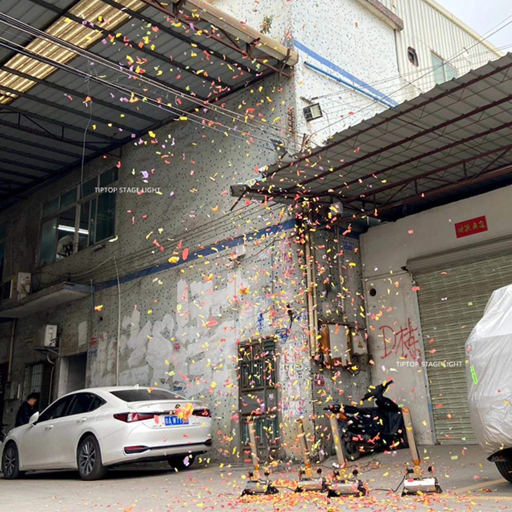 TP-T182 Confetti Machine 6-8m Jet Height Easy Use 1