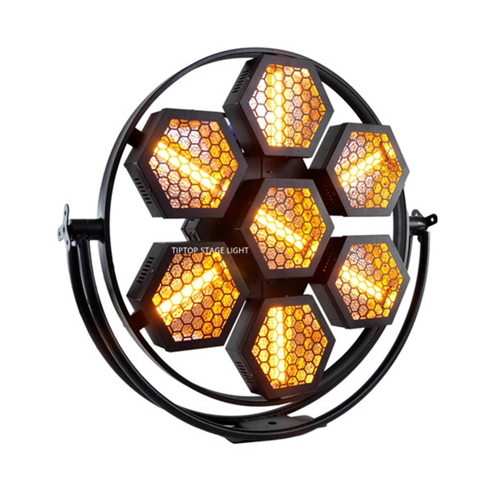 7×100W Retro LED Light  with RGB Auxiliary Lights 1