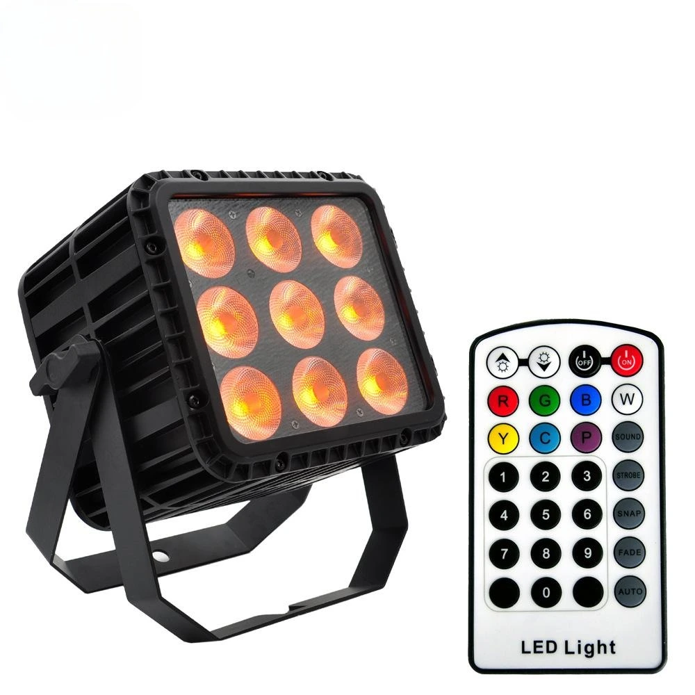 Wireless battery LED Washer Light 9x18W 1
