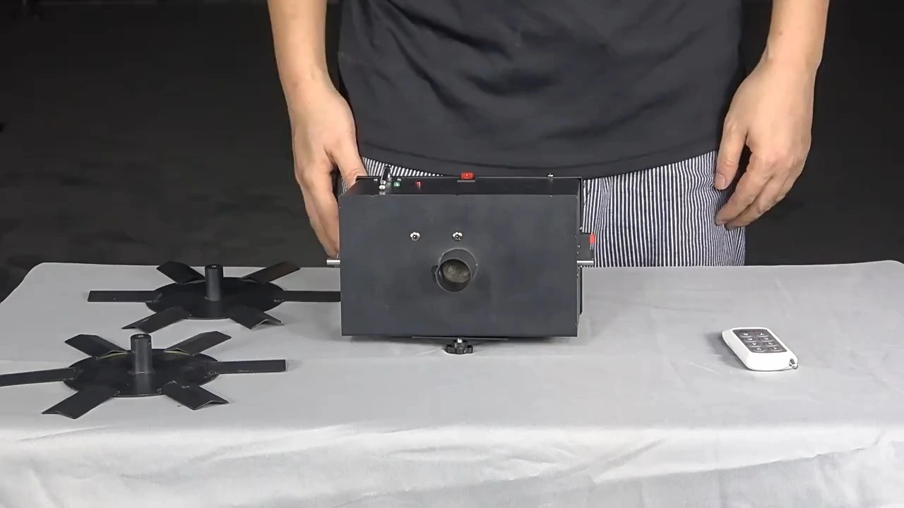 LED RGB Co2 Jet Machine with Remote Control 1