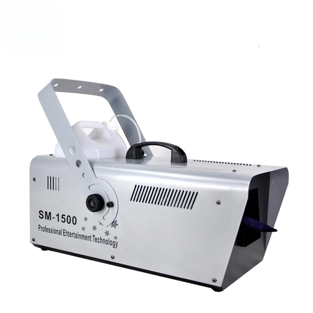 1500W Remote-Controlled Snow Machine for Wedding & Performance Special Effects Equipment 1