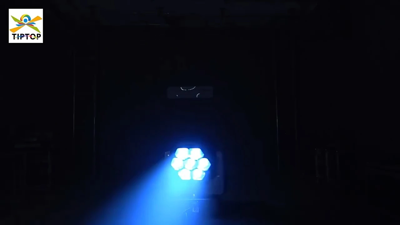 7x40W RGBW Quad Zoom Moving Head with Rotatable Pixel Lens & Bee Eye FX (K10 Series) 1