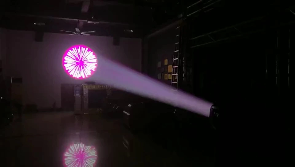 300W LED Moving Head Stage Light | BSW (Beam, Spot, Wash) 3-in-1 Function | DMX512 Control for Club, Stage Event 1