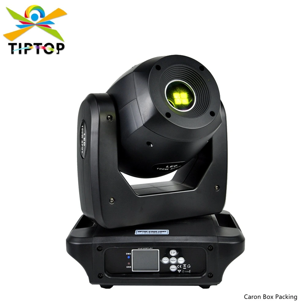 100W High-Lumen LED Moving Head Light with DMX512, Sound Control, and Auto Programs for Stage and Event Lighting 1