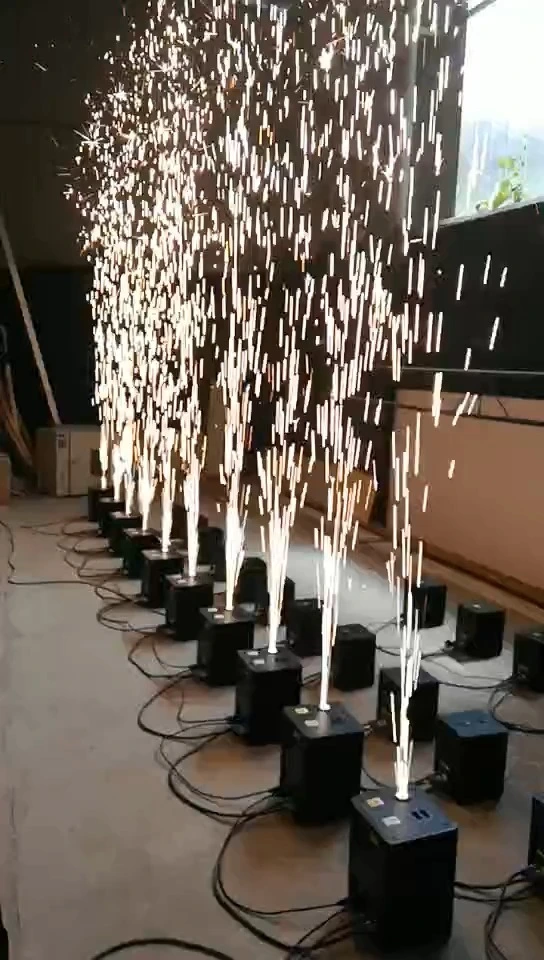 600W Sparkle Machine Stage Special Effect  with DMX512 and Remote Control 1