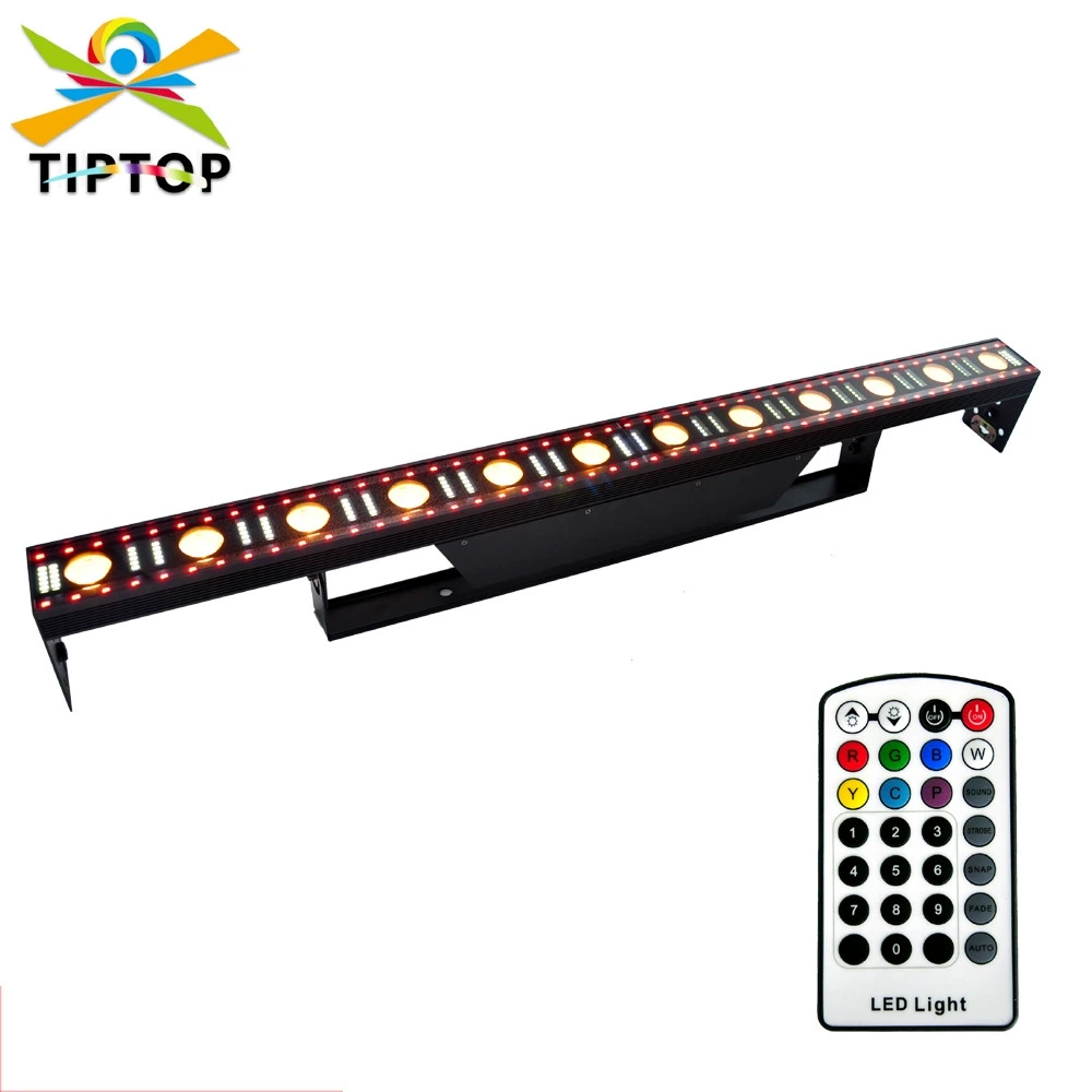 Stage Battery Wash Wall Light with 12x3W Warm White 3200K Beam, Triple-Effect 1