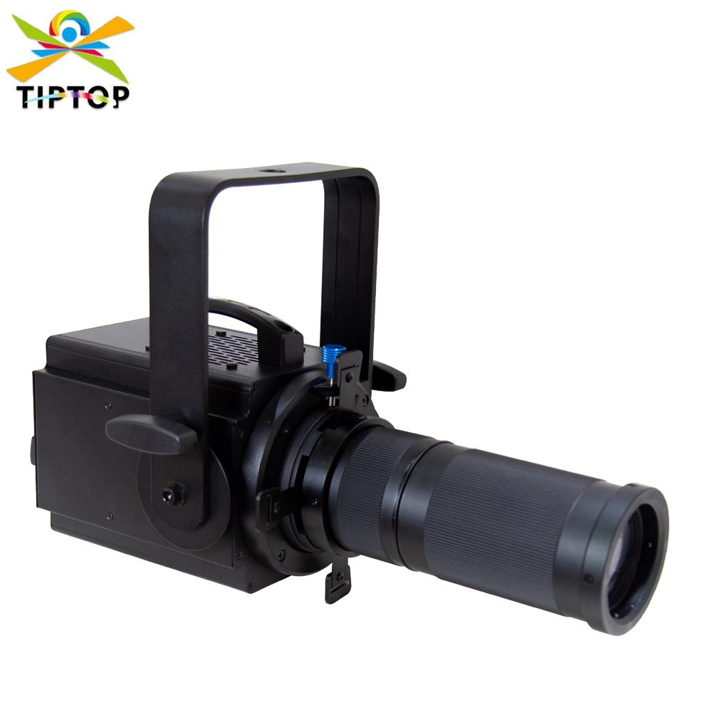 100W Portable COB Studio Light with Adjustable Zoom & Barndoors,Stepless Zoom 9-25° for Stage and Film Production 1