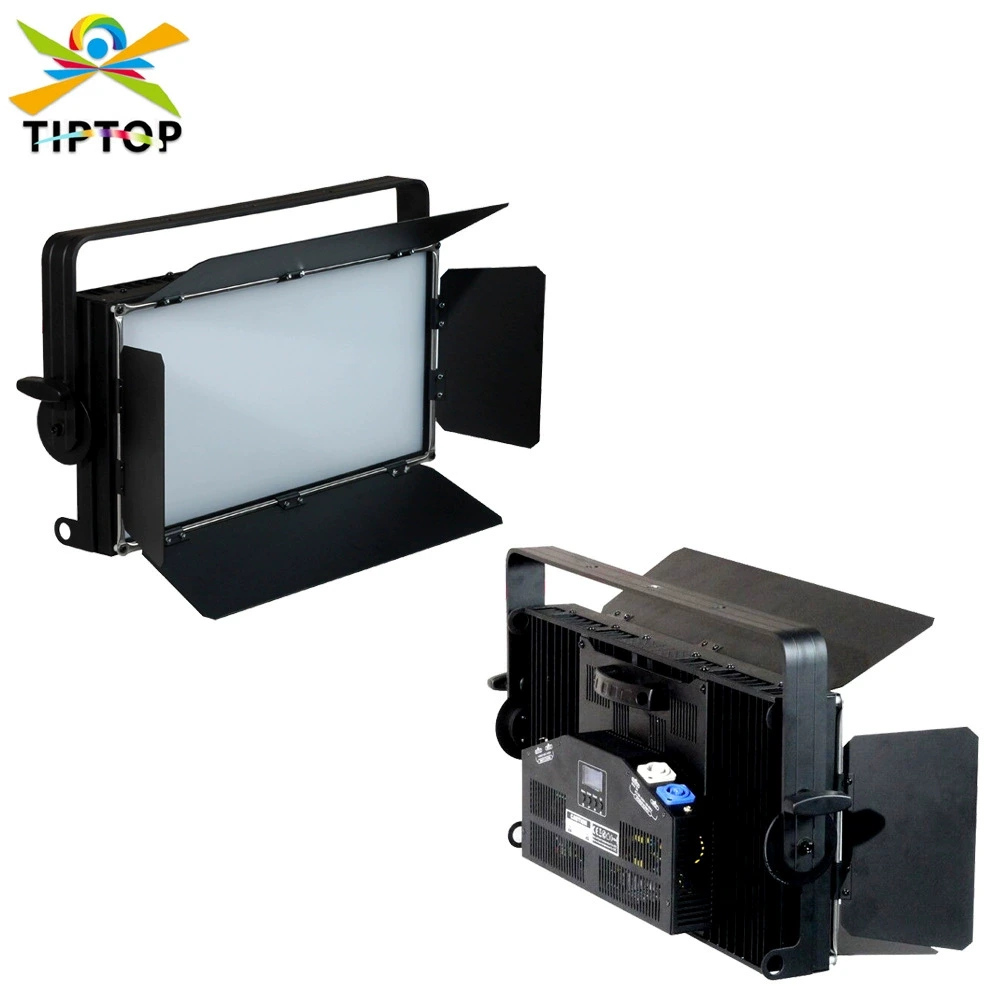 Projecteur de scène LED COB RGBW tricolore 200 W, panneau LED profilé haute luminosité de 480 LED pour la production de films, de programmes télévisés, de concerts et d'événements. 1