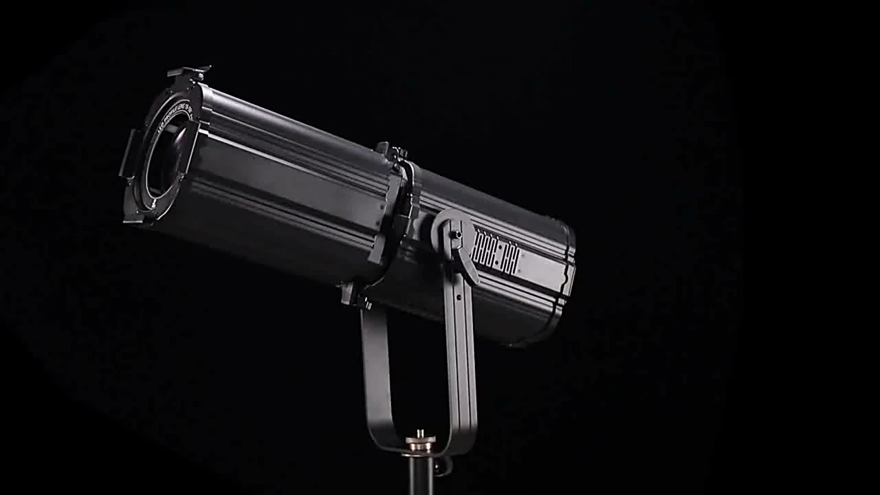Projecteur LED 200W/400W pour films, projecteur de studio en alliage d'aluminium à intensité variable, offrant un rendu des couleurs élevé pour la scène et le théâtre. 1