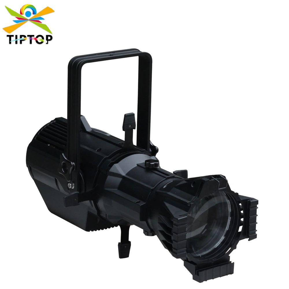 Projecteur ellipsoïdal LED COB 200 W à focalisation fixe | Éclairage haute puissance pour l'imagerie, la télévision et la scène 1