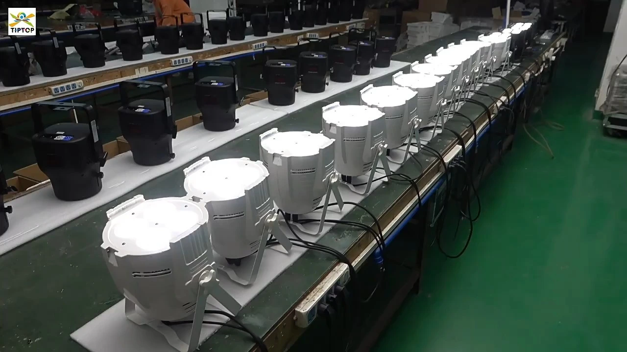 Projecteur PAR LED COB Quad 50W RGBCW WW pour scène et studio 1