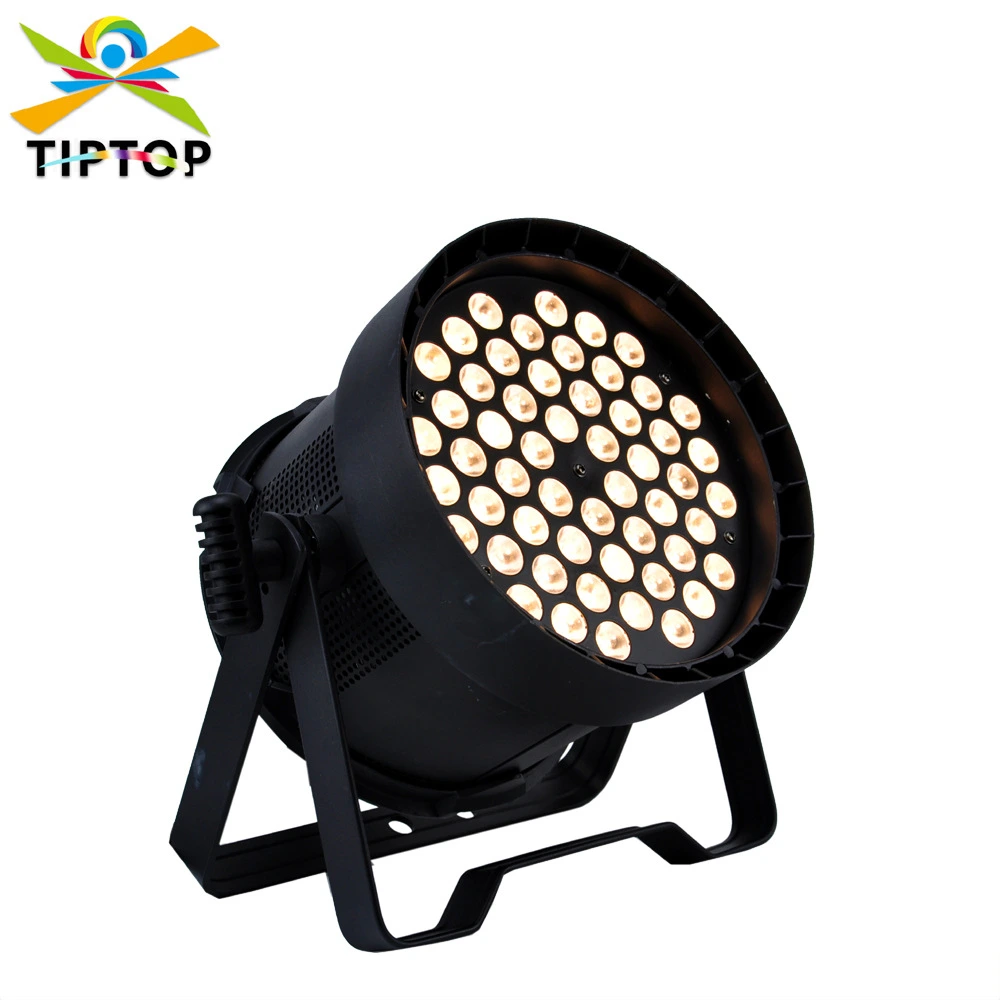 Projecteur PAR LED 54 x 5 W, LED blanc chaud et blanc froid haute luminosité, éclairage de scène pour studio TV, karaoké, mariages et événements 1