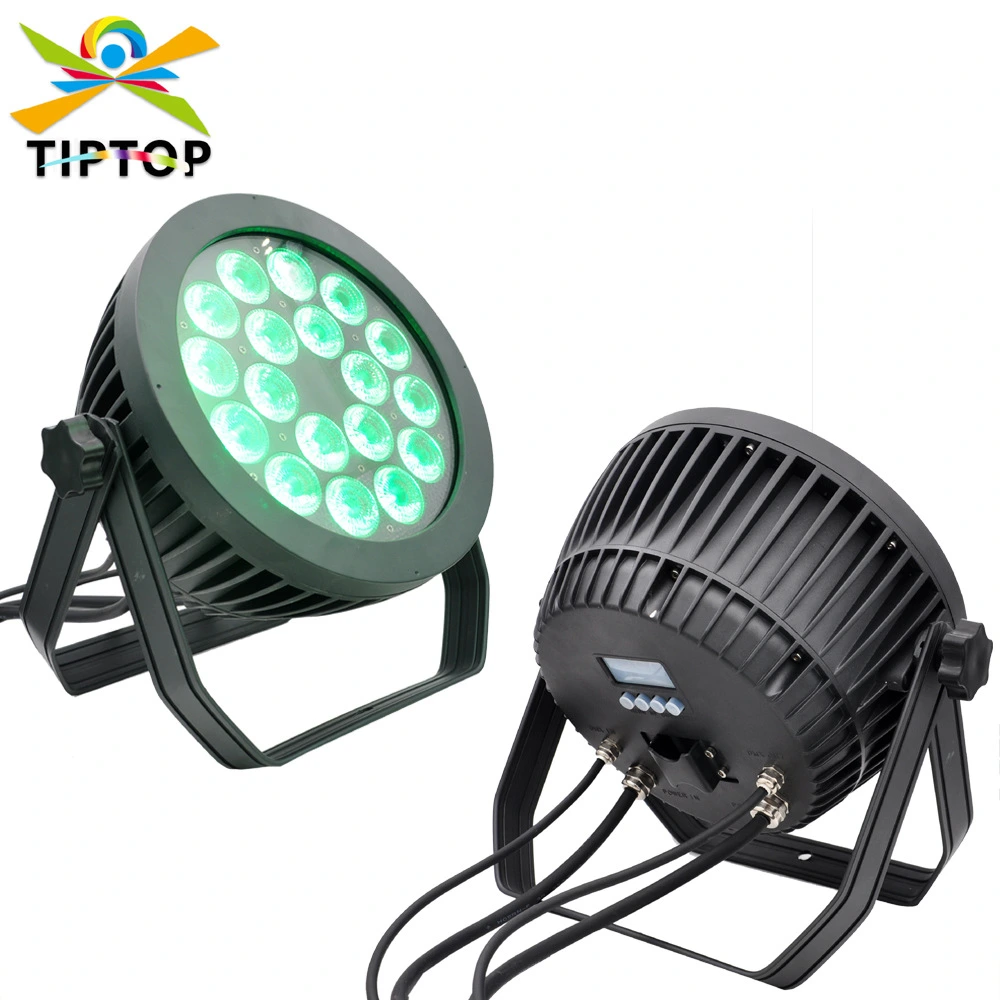 Projecteur de scène LED TYANSHINE 18 pièces – Étanchéité IP65, silencieux 1