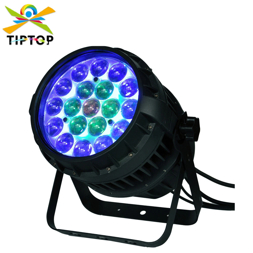 IP65 Waterproof 19x12W RGBW LED Zoom Par Light – Outdoor Stage Wash Light 1
