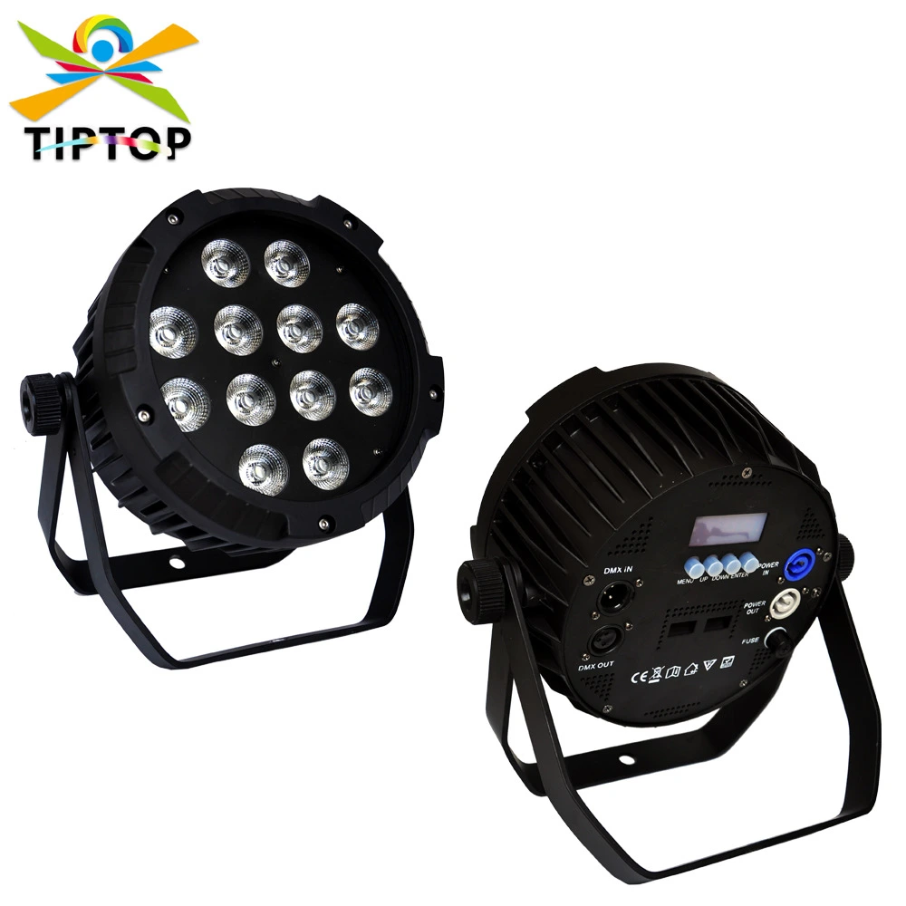 12x18W 6-in-1 RGBWAL LED Stage Face Light – Dual Channel Mode, Silent Par Light 1