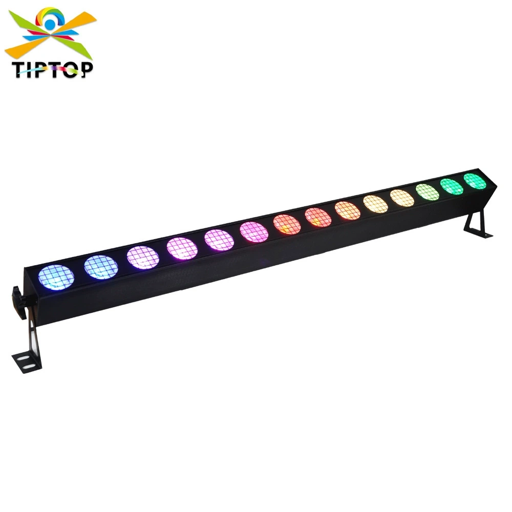 Luminária de parede LED interna COB RGBW Pixel 14x20W com pés dobráveis 1