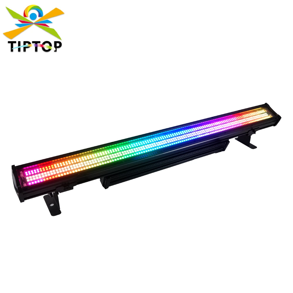 Conjunto de iluminação de parede matricial à prova d'água com controle de pixels de LED SMD RGB 5050 e 230 LEDs SMD brancos 7070. 1