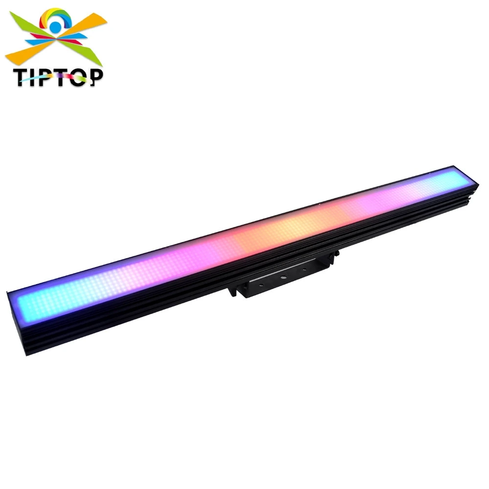 Fita de LED longa com 864 LEDs 5050 RGB 3 em 1, controle de pixels, não à prova d'água, efeito arco-íris, para iluminação de paredes. 1