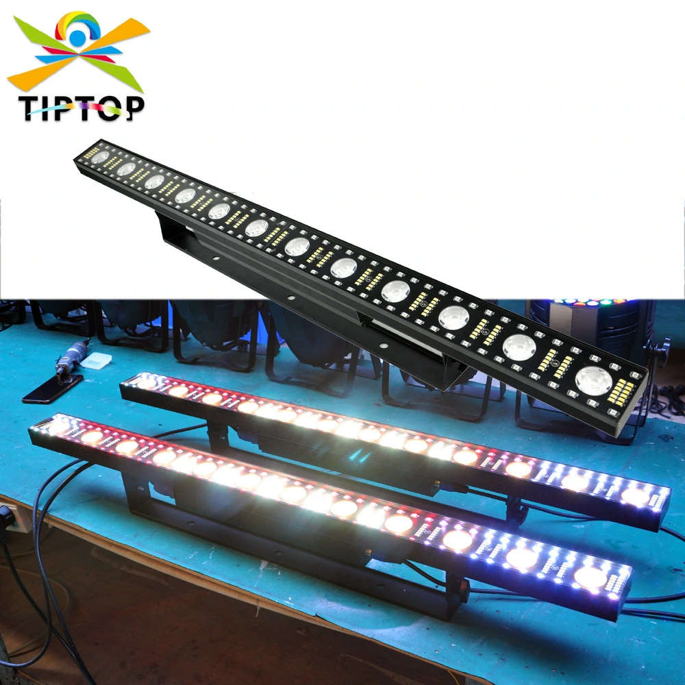 Refletor de parede LED RGB Gold Dot Matrix 12x3W – Refletor de fundo para palco com mistura de cores 1