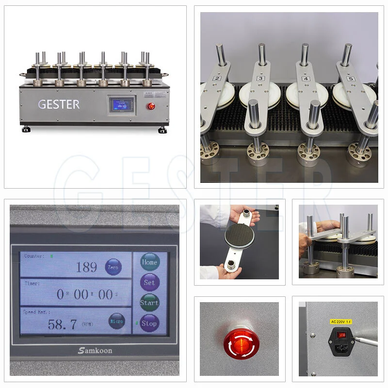 Brush Sponge Pilling Tester GT-C20 1