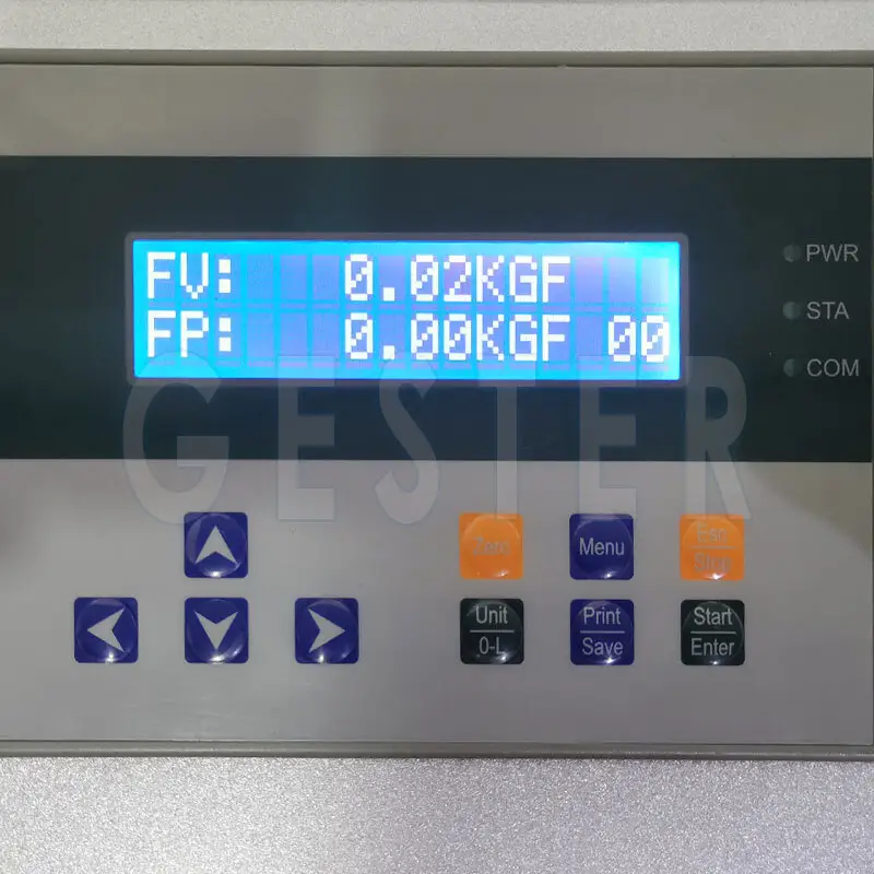 GESTER Instruments custom tension testing machine procedure for shoes 4