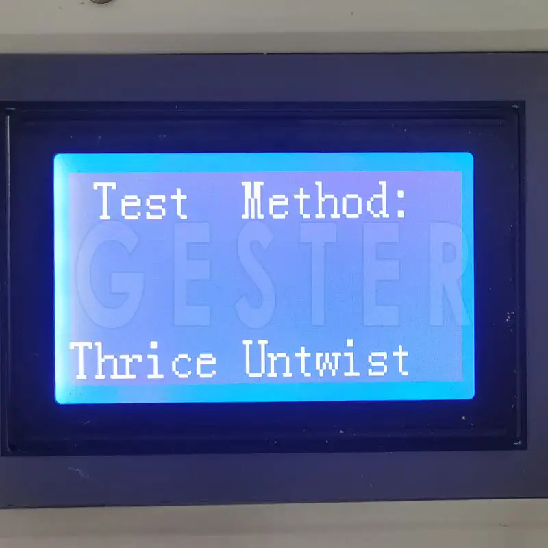 GESTER Instruments best yarn twist tester manufacturers for test 4