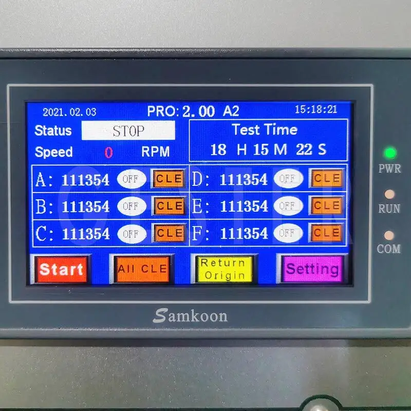 GESTER Instruments rubber Din Abrasion Testing Machine factory for footwear 4