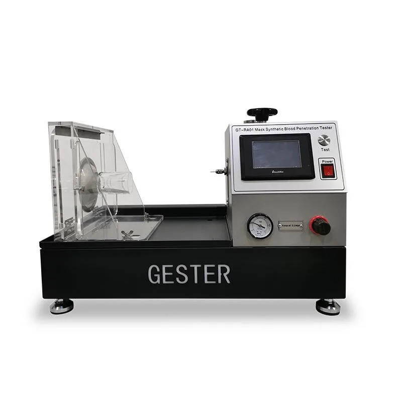 Medical Face Mask Synthetic Blood Penetration Resistance Tester GT-RA01 1