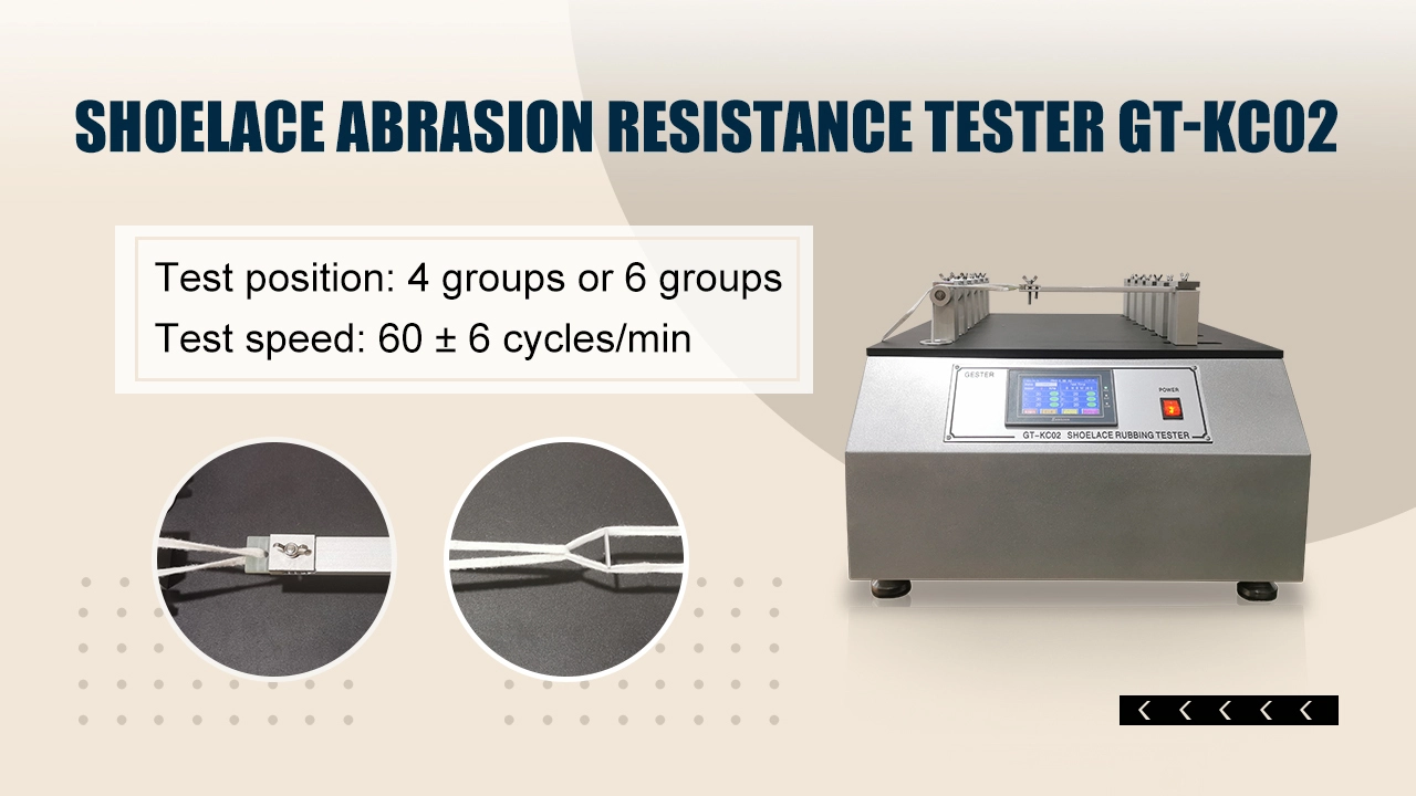 Shoelace Abrasion Resistance Tester GT-KC02 1