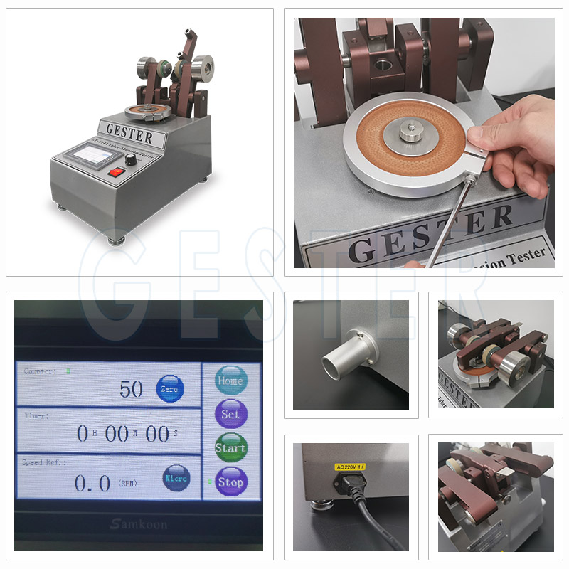 GESTER GT-C14A Testing Plastic Coating Abrasion Resistance