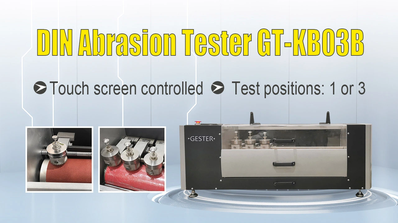 DIN Abrasion Resistance Tester KB03B-3 1