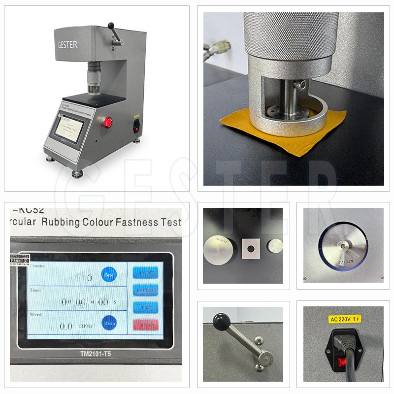 Circular Rub Fastness Tester GT-KC52 1
