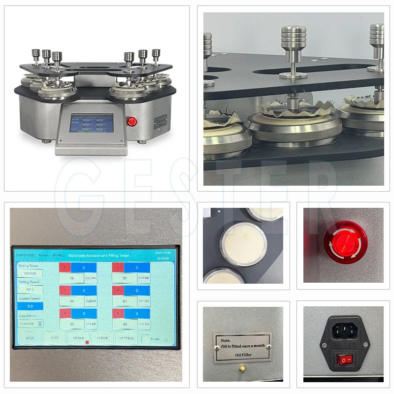 Martindale Abrasion and Pilling Tester GT-C13B 1